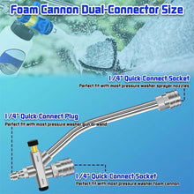 Load image into Gallery viewer, Enhance Your Car Washing Experience - Sakerplus Foam Cannon Dual Connector Accessory