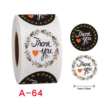 Load image into Gallery viewer, Decorative Stickers "Thank you" Seal Labels