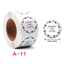 Load image into Gallery viewer, Decorative Stickers "Thank you" Seal Labels