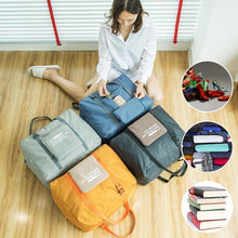 Load image into Gallery viewer, Foldable, waterproof travel bag with large capacity