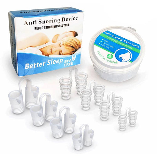 Silicone Nasal Congestion Stopper (8 PCs)