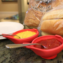 Load image into Gallery viewer, Suction Cup Silicone Spoon Holder