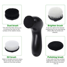 Load image into Gallery viewer, Electric Shoe Polisher,4 brush heads
