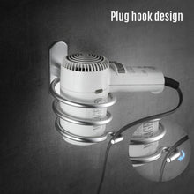 Load image into Gallery viewer, Wall-Mounted Hairdryer Rack