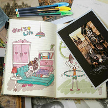 Load image into Gallery viewer, Gel Pen Coloring Set