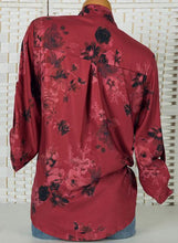 Load image into Gallery viewer, Floral Casual Stand Collar Long Sleeve Blouses TOPS.FL