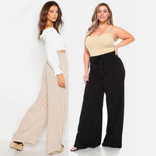Load image into Gallery viewer, Ice Silk Wide Leg Women's Pants