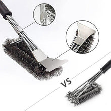 Load image into Gallery viewer, Hirundo Scraper Grill Brush - Stainless Steel
