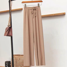 Load image into Gallery viewer, Ice Silk Wide Leg Women's Pants