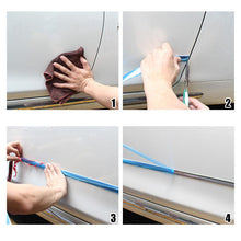 Load image into Gallery viewer, Chrome Moulding Trim Car Door Protector