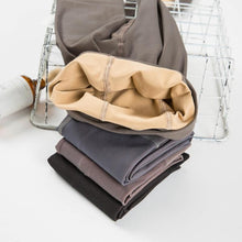 Load image into Gallery viewer, Flawless Legs Fake Translucent Warm Plush Lined Elastic Tights