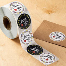 Load image into Gallery viewer, Decorative Stickers "Thank you" Seal Labels