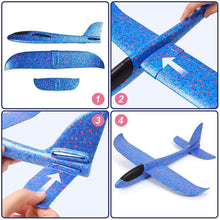 Load image into Gallery viewer, Foam Plastic Flying Glider Airplane(2PCS)