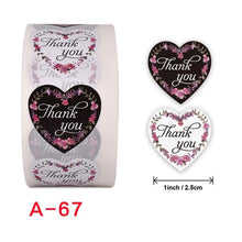 Load image into Gallery viewer, Decorative Stickers "Thank you" Seal Labels