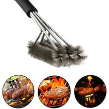Load image into Gallery viewer, Hirundo 360° Clean Grill Brush, 18" Best BBQ Grill Brush