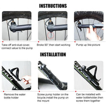 Load image into Gallery viewer, High-pressure Bicycle Pump