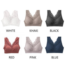 Load image into Gallery viewer, Breathable Sports Push Up Lace Bra