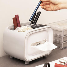 Load image into Gallery viewer, New multifunctional creative cute magnetic plastic tissue box
