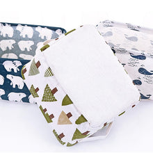 Load image into Gallery viewer, Folding Cotton Fabric Storage Basket