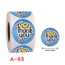 Load image into Gallery viewer, Decorative Stickers "Thank you" Seal Labels