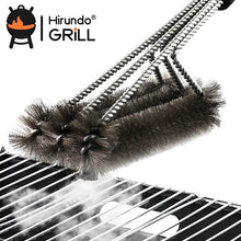 Load image into Gallery viewer, Hirundo 360° Clean Grill Brush, 18" Best BBQ Grill Brush