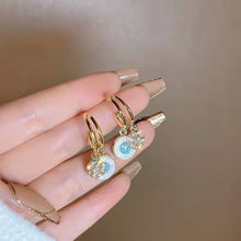 Load image into Gallery viewer, Fringe Leaf Earrings, "Daughter of the sea" Earrings