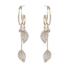 Load image into Gallery viewer, Fringe Leaf Earrings, "Daughter of the sea" Earrings