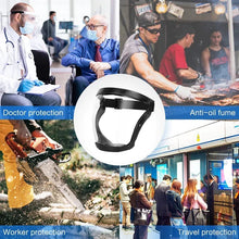 Load image into Gallery viewer, Full Face Protection Large Transparent Face Shield