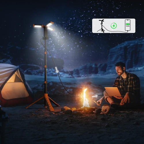Sakerplus Upgraded Portable Camping Light with Bracket