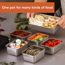 Load image into Gallery viewer, Stainless Steel Food Storage Container