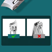 Load image into Gallery viewer, Wide Jaw Opening Anti-Splash Slanted Nail Clipper