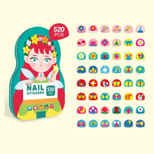 Load image into Gallery viewer, Kids Nail Stickers(520pcs)