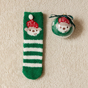 Christmas Gift Box - Cute Plush Socks