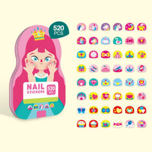 Load image into Gallery viewer, Kids Nail Stickers(520pcs)