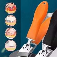 Load image into Gallery viewer, Wide Jaw Opening Anti-Splash Slanted Nail Clipper