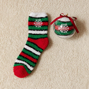 Christmas Gift Box - Cute Plush Socks