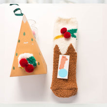 Load image into Gallery viewer, Christmas Gift Box - Cute Plush Socks