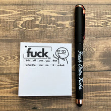 Load image into Gallery viewer, 💝2023 CHRISTMAS GIFT - Fresh Outta Fucks Pad and Pen