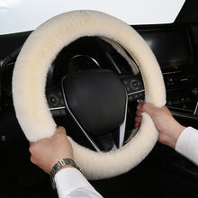 Load image into Gallery viewer, Universal Plush Car Steering Wheel Cover