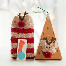 Load image into Gallery viewer, Christmas Gift Box - Cute Plush Socks