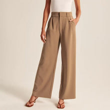 Load image into Gallery viewer, High Waist Tailored Wide Leg Pants