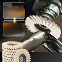 Load image into Gallery viewer, Wool Felt Flap Polishing Disc