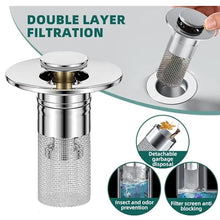Load image into Gallery viewer, Stainless Steel Floor Drain Filter