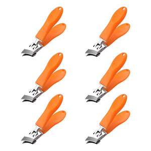 Wide Jaw Opening Anti-Splash Slanted Nail Clipper