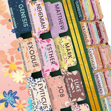 Load image into Gallery viewer, 🌸Floral Bible Tabs 66 Peel-and-Stick