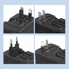 Load image into Gallery viewer, Universal Travel Adapter with Dual USB Ports