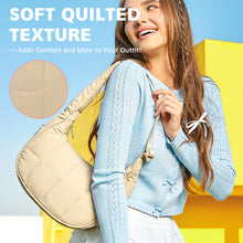 Load image into Gallery viewer, Puffer Crescent Shoulder Bag