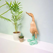 Load image into Gallery viewer, Hand Carved Duck Ornament