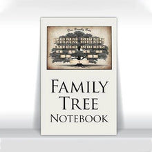 Load image into Gallery viewer, Family Tree Notebook