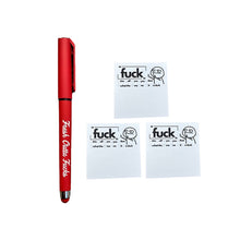 Load image into Gallery viewer, 💝2023 CHRISTMAS GIFT - Fresh Outta Fucks Pad and Pen